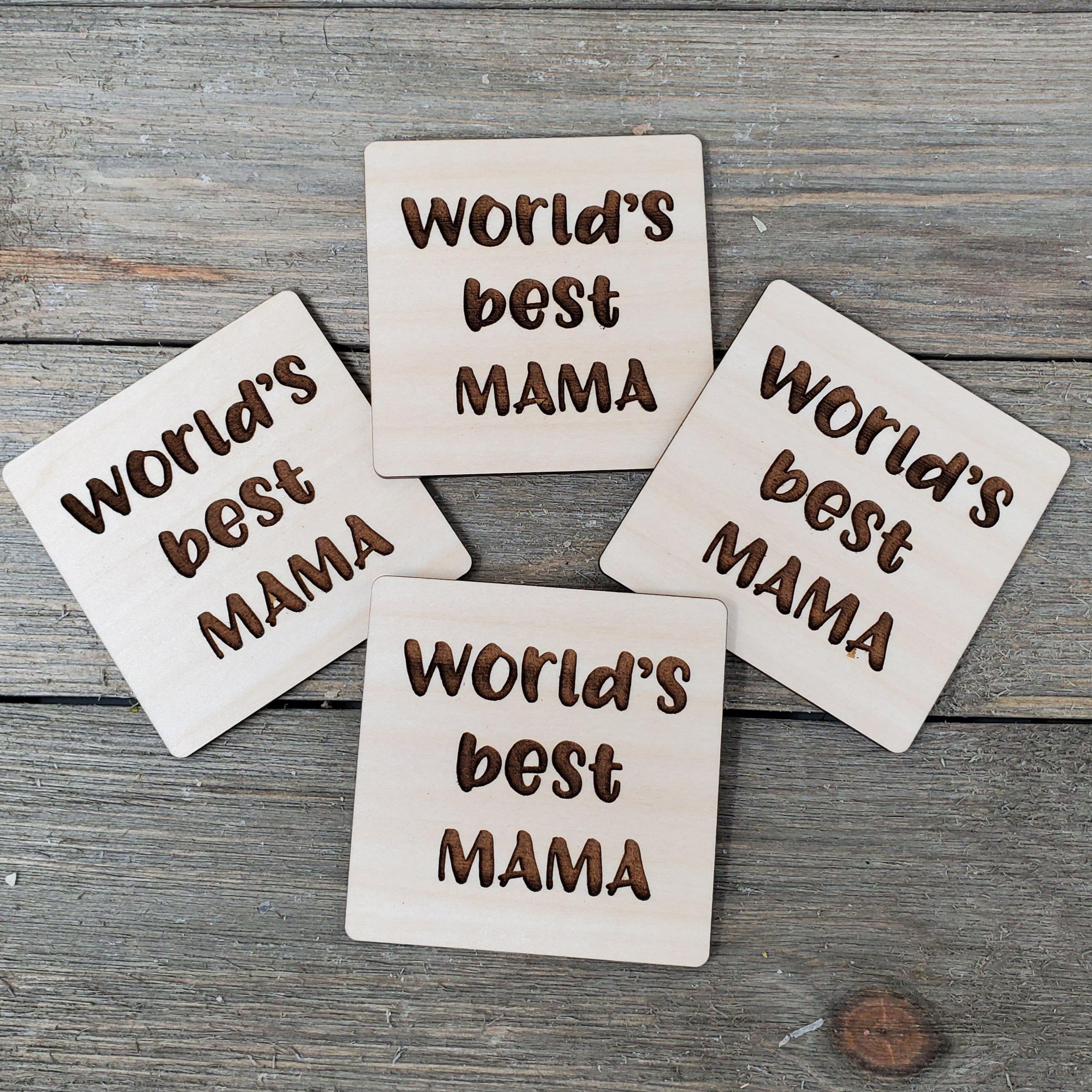 Best Mama Coaster Set